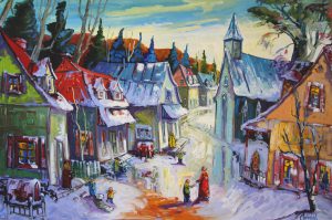 Village d'antan - Normand Boisvert