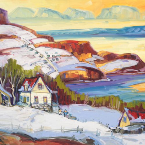 À l'horizon, les éboulements - Normand Boisvert
