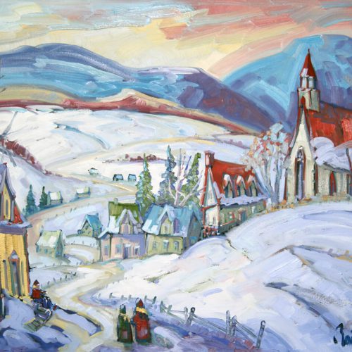 Sérénité hivernale - Normand Boisvert