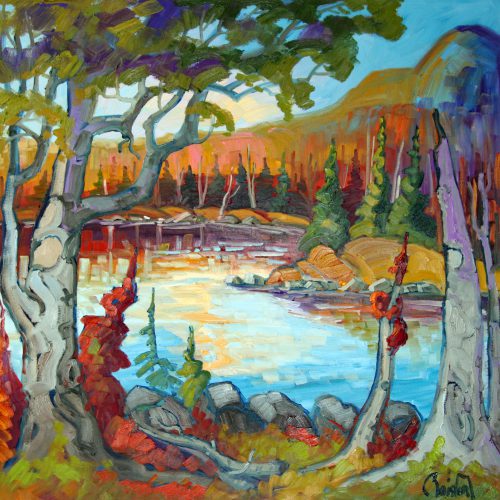 Paisible rivière - Normand Boisvert