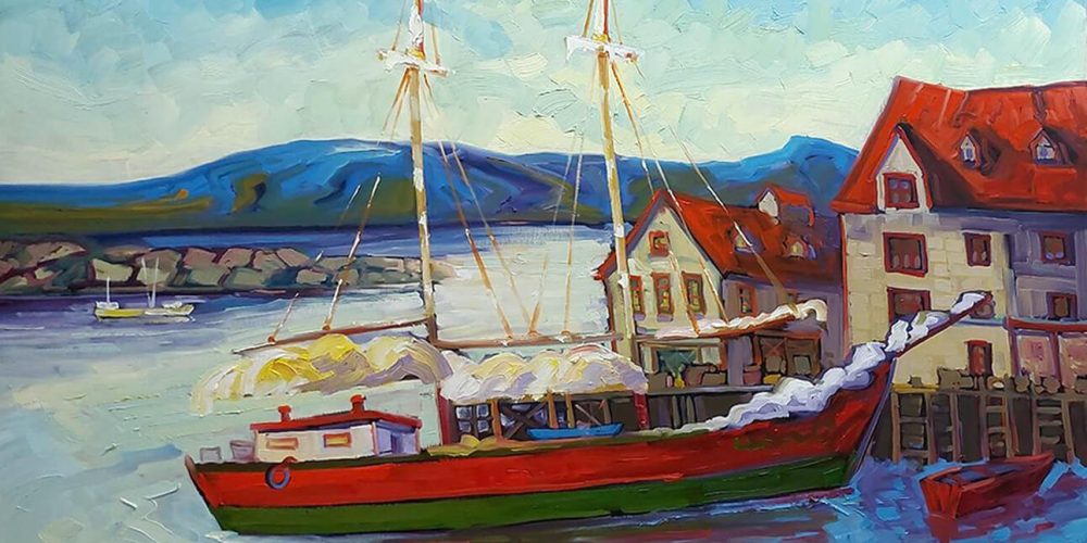 Le port d'Halifax - Normand Boisvert