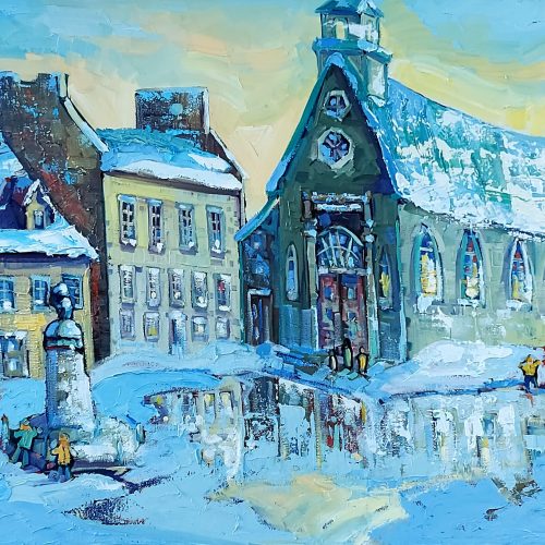 Place Royale, Vieux Québec - Normand Boisvert
