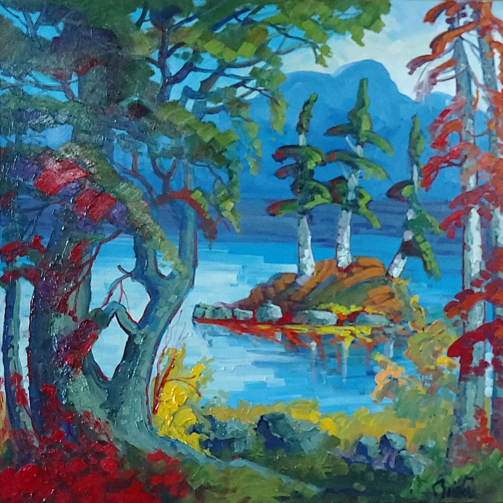 Première lueur d'automne - Normand Boisvert