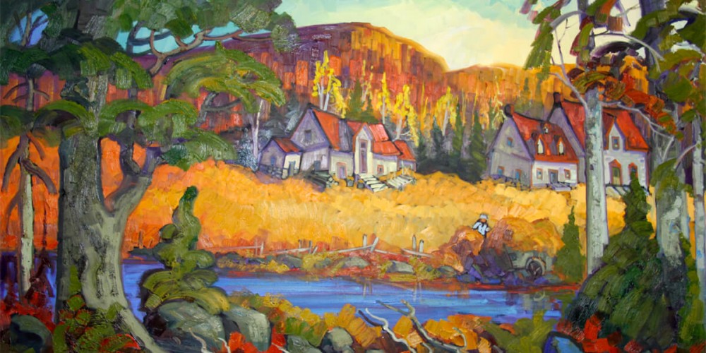 Fermier à la rivière - Normand Boisvert