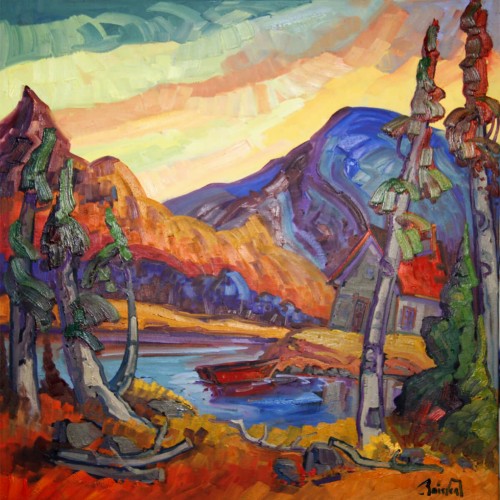 Solitude au camp de pêche - Normand Boisvert
