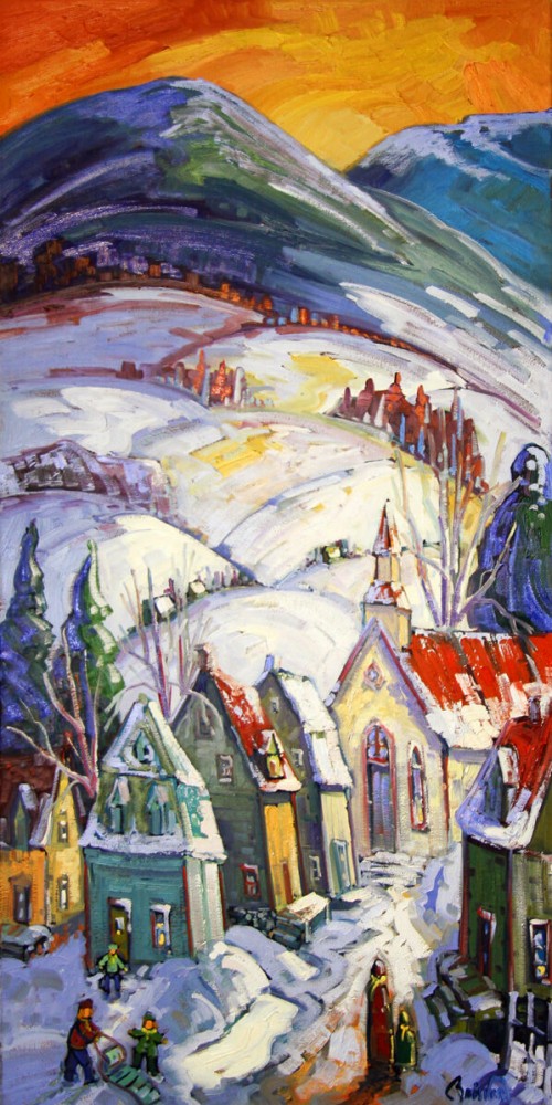 Une visite à l'église des Éboulements - Normand Boisvert