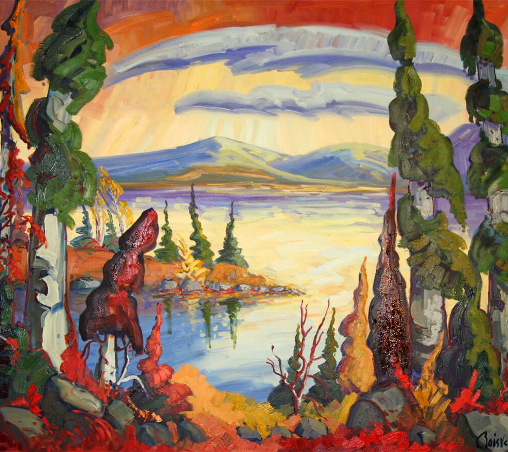 Lumière à la Rivière St-Maurice - Normand Boisvert
