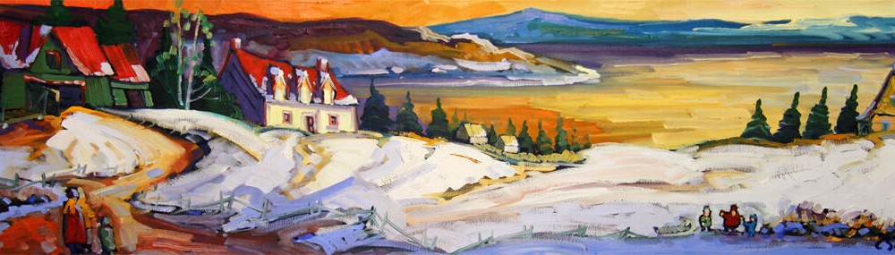 Lueur hivernale - Normand Boisvert