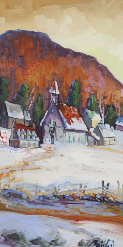L'église du village - Normand Boisvert