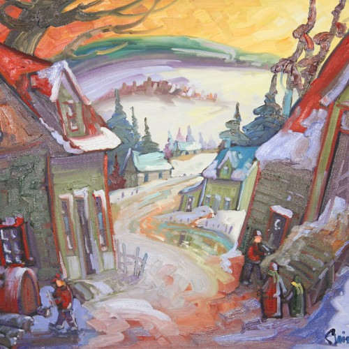 Travail à la ferme - Normand Boisvert