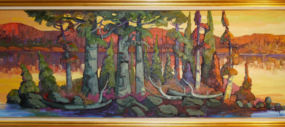 Une ile au Parc de la Mauricie - Normand Boisvert