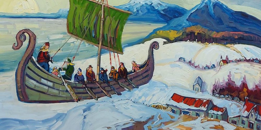 Chasse-galerie au vent - Normand Boisvert