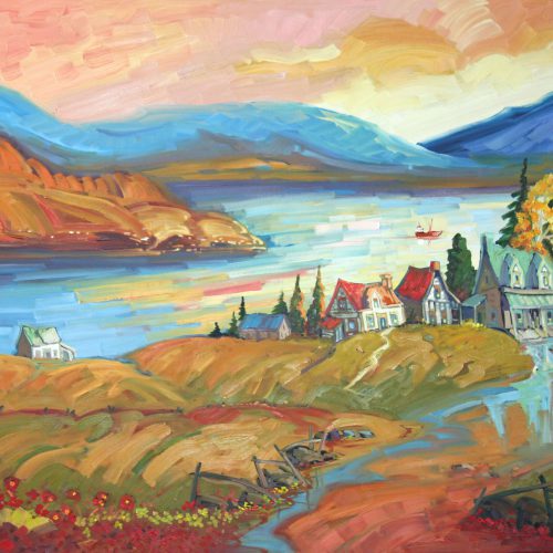 Un vent d'automne à l'Ile d'Orléans - Normand Boisvert